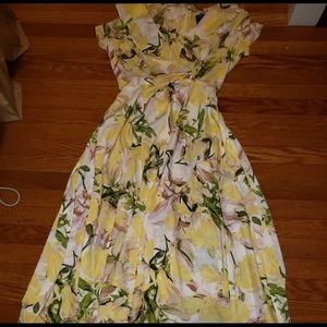 Brand New Yellow Floral Summer Dress!